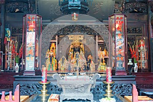 Ponkan Shuixian Temple in Xingang, Chiayi, Taiwan. The temple was originally built in 1739