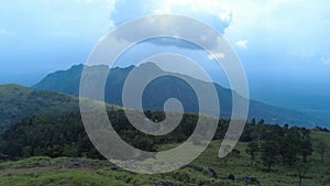 Ponmudi hill station, Western ghats mountain range, Thiruvananthapuram, Kerala