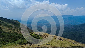 Ponmudi hill station, western ghats mountain range, Thiruvananthapuram, Kerala, landscape view