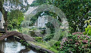 Pont-Aven, a commune in the Finistere department of Brittany Bretagne.