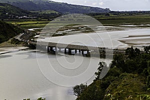 Pont Briwet Bridge over the Afon River Dwyryd