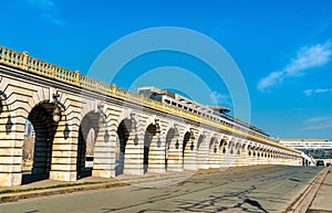 The Pont de Bercy, a bridge over the Seine in Paris, France