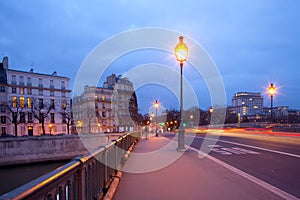 Pont de Sully bridge over Seine River