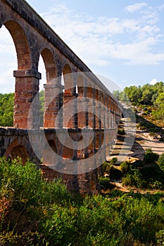 Pont del Diable in Tarragona. Catalonia