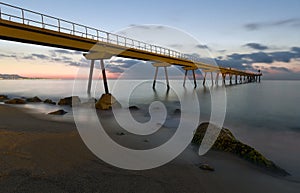 Pont del Petroli de Badalona photo
