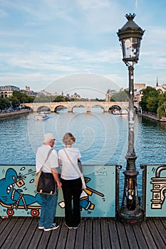 Pont des Arts bridge in Paris photo