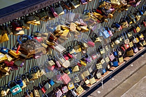 Pont Des Arts Locks Exhibition