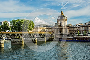 Pont Des Arts in Paris photo