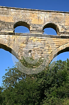 Pont du Gard - ancient Roman bridge