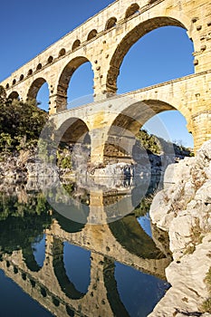 Pont du Gard, France - ancient Roman aqueduct