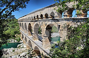 Pont du Gard, Nimes, South France