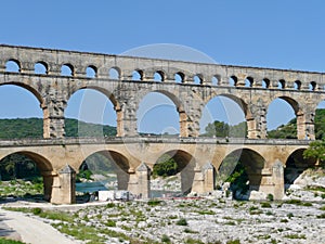 Pont du Gard on south of France