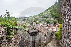 Pont-En-Royans, a charming picturesque medieval village in the Vercors national park,