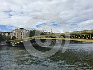 Pont Mirabeau from the Quayside. Paris, France