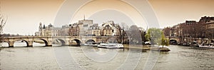 Pont neuf ile de la cite Paris France