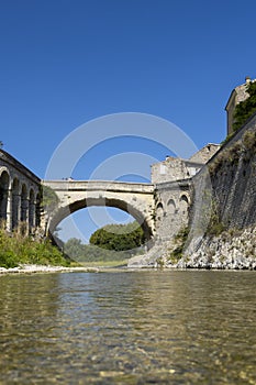 Pont Romain, Vaison la Romaine, departement Vaucluse, Provence, France