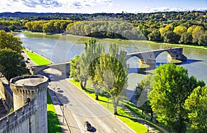 Pont Saint-Benezet in Avignon photo