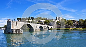 Pont Saint-BÃ©nÃ©zet, Avignon, France