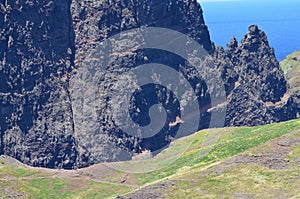 The Ponta de Sao Lourenco natural reserve, Madeira islandâ€™s easternmost tip