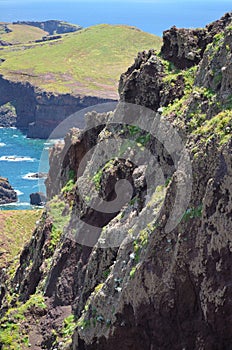 The Ponta de Sao Lourenco natural reserve, Madeira islandâ€™s easternmost tip