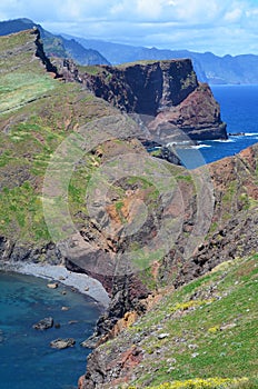 The Ponta de Sao Lourenco natural reserve, Madeira islandâ€™s easternmost tip