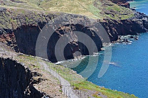 The Ponta de Sao Lourenco natural reserve, Madeira islandâ€™s easternmost tip