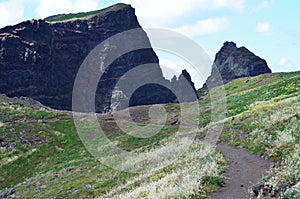 The Ponta de Sao Lourenco natural reserve, Madeira islandâ€™s easternmost tip