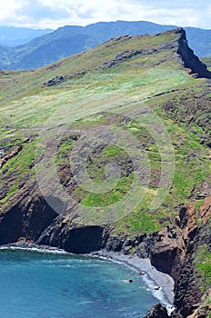 The Ponta de Sao Lourenco natural reserve, Madeira islandâ€™s easternmost tip