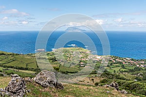 Ponta Delgada on the island of Flores in the Azores, Portugal