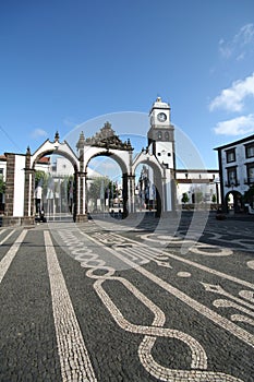 Ponta Delgada Main Square photo
