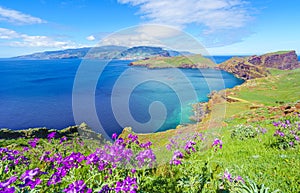 Ponta do Castelo at Ponta de Sao Lourenco, Madeira, Portugal