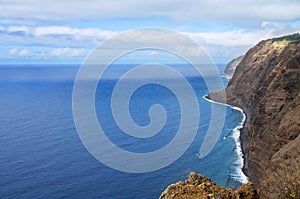 Ponta do Pargo north coastline, Madeira photo