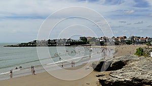 The Pontaillac beach in Royan