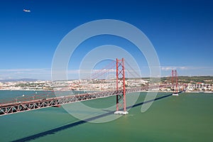 Ponte 25 de Abril in Lisbon, Portugal