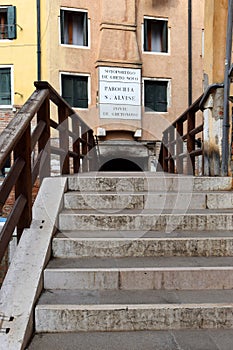 Ponte de Ghetto Nuovo in Venice, Italy