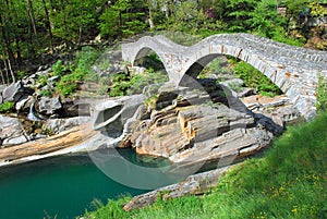 Ponte dei Salti,Lavertezzo,Ticino photo