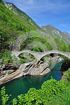 Ponte dei Salti,Lavertezzo,Ticino photo