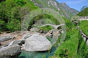 Ponte dei Salti,Lavertezzo,Ticino photo