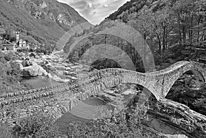 Ponte dei Salti,Lavertezzo,Valle Verzasca,Switzerland photo