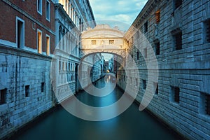 Ponte dei Sospiri in Venice