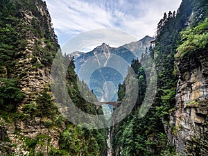 Ponte del Diavolo a Trasquera