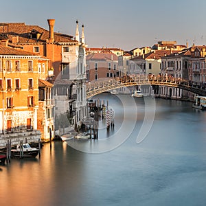 Ponte dell'Accademia over Garnd Canal in Venice