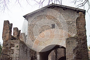 The Ponte Nomentano Ponte TazioMedieval bridge in Rome,à¸“