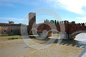 Ponte Pietra - Verona, Italy.