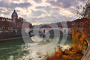 Ponte Principe Amedeo Savoia Aosta, bridge across the Tiber in Rome