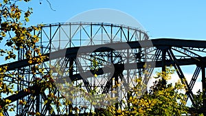 Ponte Romano dell`INDUSTRIA, called PONTE DI FERRO in the Roman district of Ostiense near the Gasometro