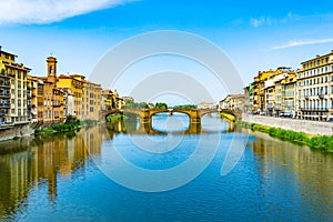 Ponte Santa Trinita on Arno River
