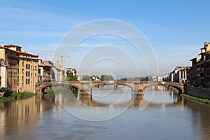 Ponte Santa Trinita bridge, Florence, Italy