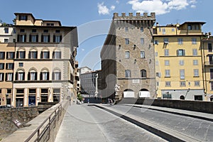 Ponte Santa Trinita in Florence over the Arno River