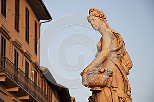 Ponte Santa Trinita in Florence over the Arno River